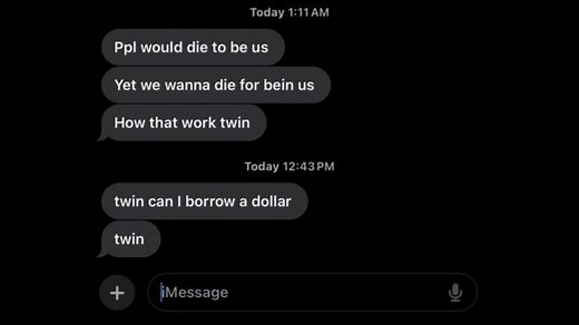 Twin Can I Borrow A Dollar | Know Your Meme