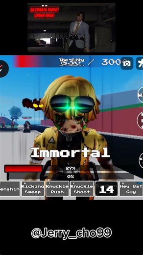 Zenitsu Henshin Kamen Rider Dark Kiva Transformation | Rider Time #roblox #ridertime #shorts