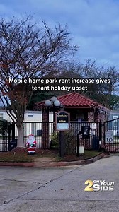 145K views · 1.2K reactions | Mobile home park rent increase gives tenant holiday upset https://www.wbrz.com/news/mobile-home-park-rent-increase-gives-tenant-holiday-upset | WBRZ Channel 2 | Facebook