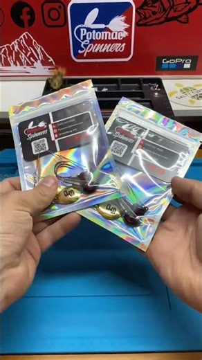 Potomac Spinners: River Runner #bassfeatured #fyp #bassfishing #luremaking #fishing #walleyefishing