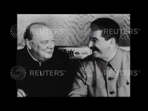 1944 Tribute to Winston Churchill on his 70th birthday