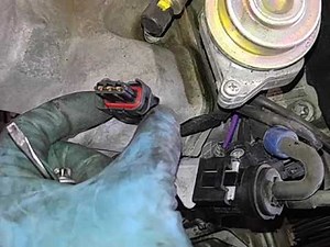 2009 CLS 500 WATER PUMP REMOVAL
