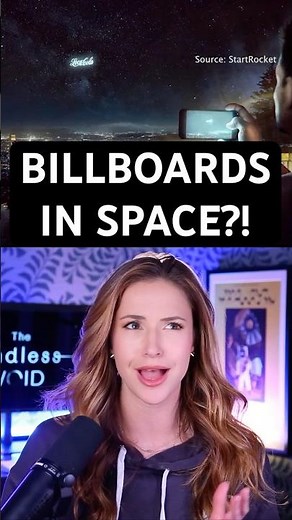 Billboards in Space that you can SEE from EARTH?! - The Endless Void with Kristin Fisher