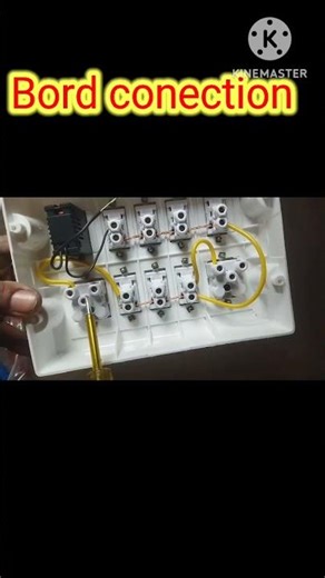 electrical bord connection