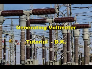 Generating voltmeter tutorial