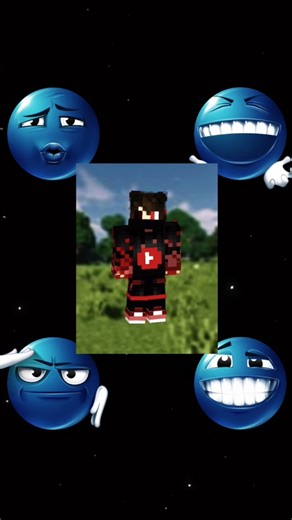 Minecraft Vibe Check: Blue Emoji Edition 💙✨ #Shorts