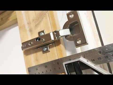 How to install and measure for Grass Tiomos soft close cabinet hinges. DIY
