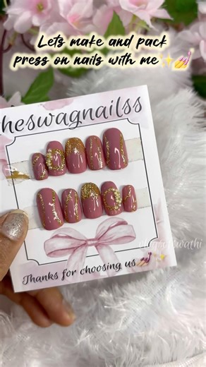 Lets pack press on nails order with me|nail art tutorial in tamil #shorts #viral #dailyvlog #nails