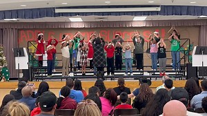 Our AMAZING HJM Choir performed Silent Night in Sign Language tonight! It was beautiful! | HJM Elementary
