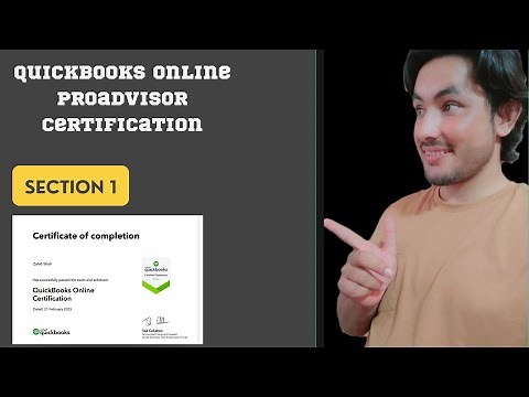 Section 1 Questions and answers of #quickbooks online Pro Advisor certification 2022 2023