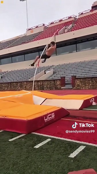 Pole vault unexpected moment #fyppppppppppppppppppp #foryoupage #tiktok #prank