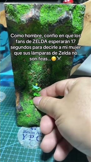 💚 fans de ZELDA esperarán 17 segundos para decirle a mi mujer que sus lámparas de Zelda no son feas