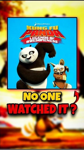 Why Kung Fu Panda's Cartoon FAILED So Badly ?! #shorts