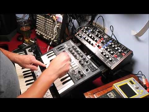 Connecting an Arturia MicroBrute to Behringer Model D