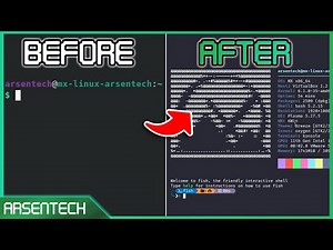Make Your Linux Terminal Look Beautiful (Fish + Oh My Posh)