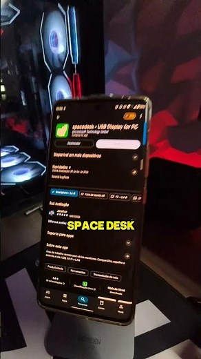 Turn your phone or tablet into a second monitor for your PC using Spacedesk. 🖥️📱 #pctips