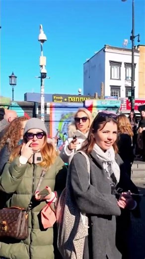 Camden Town London Walk | Relaxing ASMR City Sounds