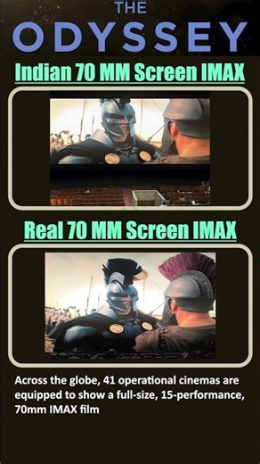 Indian IMAX 70mm vs Real 70mm IMAX 🎬 Biggest Difference