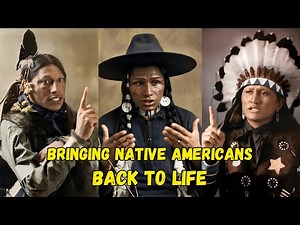 20 Iconic Native American Figures Brought to Life with AI | Red Cloud, American Horse, Howard Frost