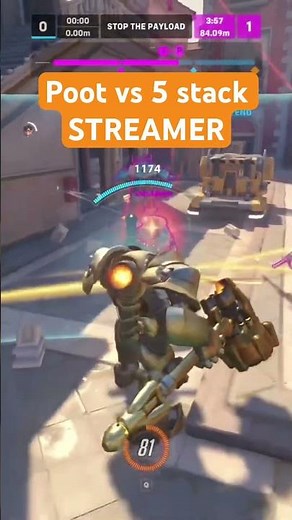 Poot vs 5 stack STREAMER