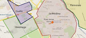 Les meilleurs quartiers de Marrakech : Medina - Gueliz - Hivernage - Palmeraie ...