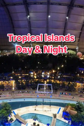 Ob morgens oder abends: die Südsee im Tropical Islands hat immer eine besondere Atmosphäre ✨🌴🌙 Wir freuen uns auf euren nächsten Besuch ❤️