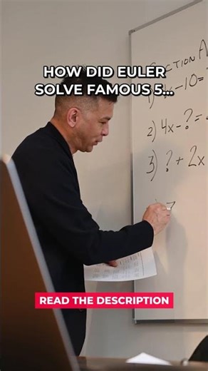 5 Famous Math Problems Solved #Shorts