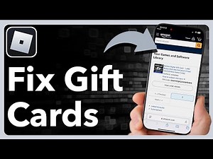 How To Fix Roblox Gift Cards If They're Not Working