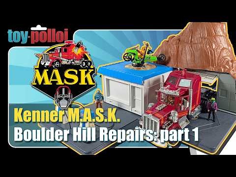 Vintage M.A.S.K. Boulder Hill restoration - Part 1 - Toy Polloi