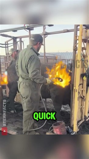 The Strange “Spa Treatment” Farmers Give to Cows 🔥