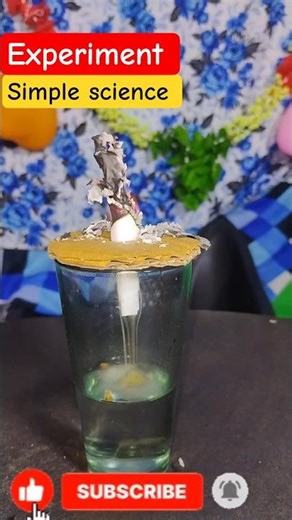 Simple Science Experiment 😱 | Easy Experiment at Home 🔥 | #shorts