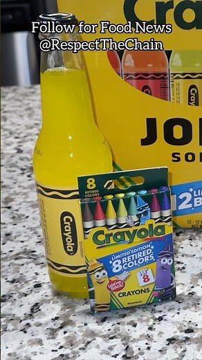 Jones Soda × Crayola Collab! Limited Edition Crayon Colors Turned Into Sodas | Respect the Chain