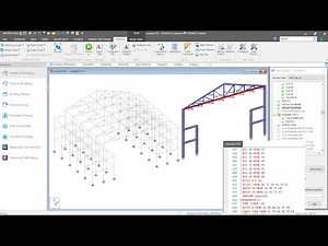 Steel Structure Optimization with STAAD: Part 2 -Design Command Sequence|| SELECT, Re-Analysis,GROUP