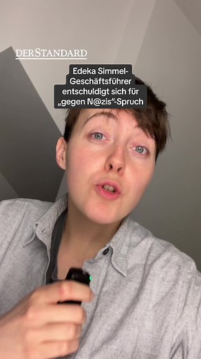 Das polarisierende Sujet ist online nicht mehr zu finden. Mehrere Stellungnahmen von Peter Simmel sind auf Facebook und seiner Edeka-Seite zu finden. #derstandard #lernenmittiktok #nachrichten #afd #edeka #gegenrechts #demogegenrechts #ComfortSegredos