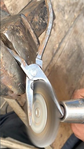 Restoring Extremely Rusty Pliers Into a Like-New Tool 🔧 | Incredible Transformation #Shorts
