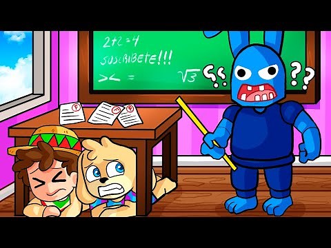 ¡IMPOSIBLE ESCAPAR del PROFESOR MO! 📚🐰😨 MO’S ACADEMY en ROBLOX con SILVIOGAMER y PANCRACIO