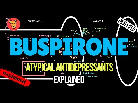 Buspirone EXPLAINED: Mechanism, Side Effects & Pharmacology (USMLE High-Yield)