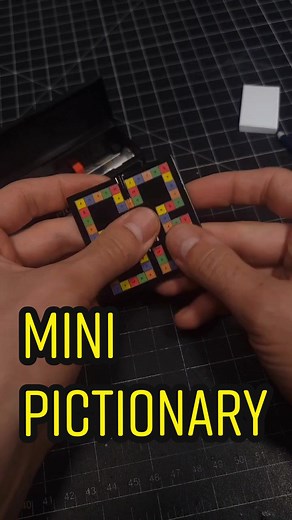 Mini Pictionary: Fun Miniature Board Game