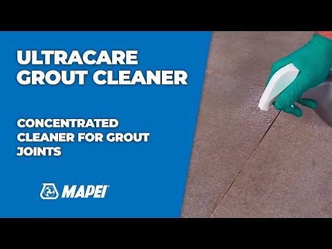 Concentrated Cleaner for grout joints | Quick and simple application