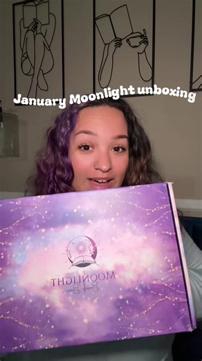 January @Moonlightbookbox unboxing! Stunning! #booktok #booktokfyp #tbr #specialeditionbooks #capcut