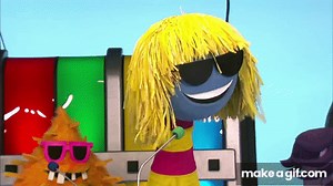 The Yo Dazzlers - You Can't Always Get What You Want - Yo Gabba Gabba! on Make a GIF