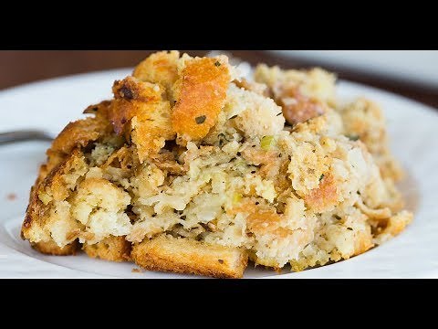 Traditional Bread Stuffing Recipe