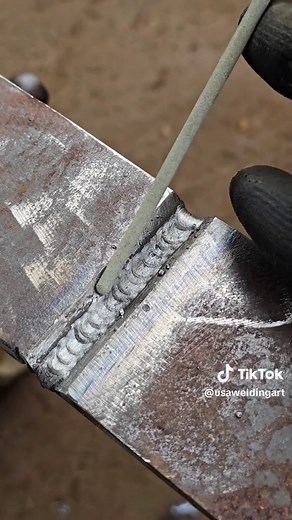 good and correct technique for carrying out 1F welding on steel plates #welding #art #handyman #fabrication #weldernation