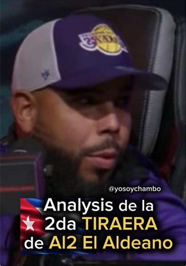 Análisis de la segunda tiradera 🔥 de Aldo El Aldeano 👊🏼💥 🇨🇺 #YoSoyChambo #AldoElAldeano #RapCubano #Tiradera #HipHopCubano ⚔️💣🎤