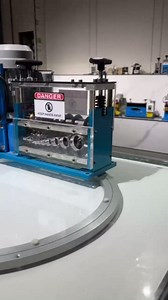 Electric Wire Stripping Machine, Garvee 0.06" - 1.5" Automatic Wire Stripper Machine, 370 W & 75 ft/min, 11 Channels &10 Blades Wire Stripper, for Scrap Cable Copper Recycling