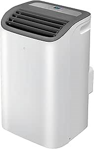 EUHOMY Portable Air Conditioners 12,000 Btu, 4 in 1 Portable Cooling AC with Heat, Dehumidifier, Fan Modes, Quiet Stand-up AC with 46dB Low Noise & Sleep Mode for Bedrooms, room up to 550 Sq.Ft