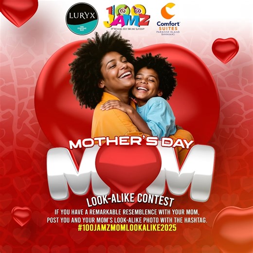 100 JAMZ IS CAPTURING THE HEARTWARMING SPIRIT OF MOTHER’S DAY WITH SOME AWESOME GIFTS AND PRIZES FROM OUR FRIENDS AT THE PERFUME BAR. IF YOU SHARE A REMARKABLE RESEMBLANCE WITH YOUR MOM, THEN VISIT THE 100 JAMZ FACEBOOK, INSTAGRAM AND TWITTER PAGES. POST YOU AND MOM’S LOOK-ALIKE PHOTO WITH THE #JAMZMOMLOOKALIKE2025 AND BE ENTERED TO WIN. A MOM IS A SPECIAL GIFT SO LET’S TREAT MOM TO A SPECIAL GIFT, THIS MOTHER’S DAY WITH THE 100 JAMZ BEST MOM LOOK-ALIKE CONTEST GIFT SELECTION FOR MOM COURTESY OF