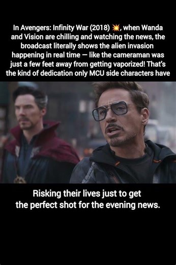 The Cameraman Who Faced Aliens | Avengers: Infinity War (2018) #marvel