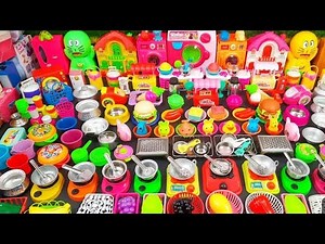 Miniature cooking set unboxing and review / Sanrio HelloKitty tiny kitchen set/