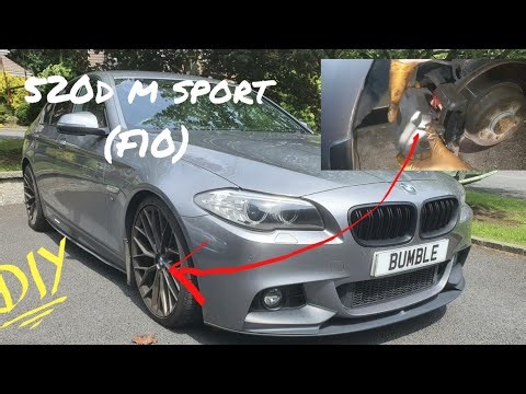 BMW 5 Series Front Brake Pad Replacement
